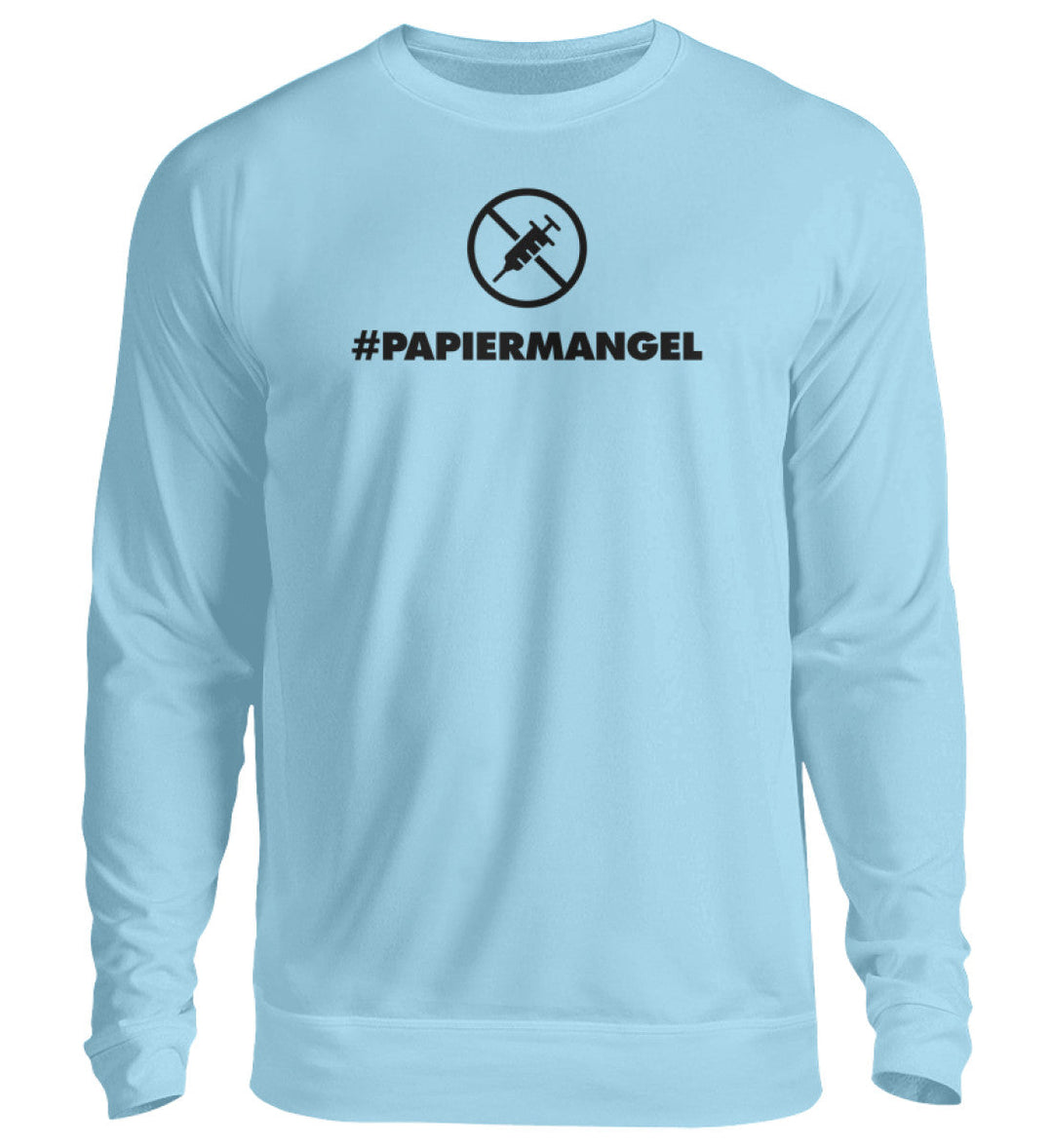 DEZENTE REBELLEN SWEATER MÄDELS • PAPIERMANGEL - HELL-HARLEKINSHOP