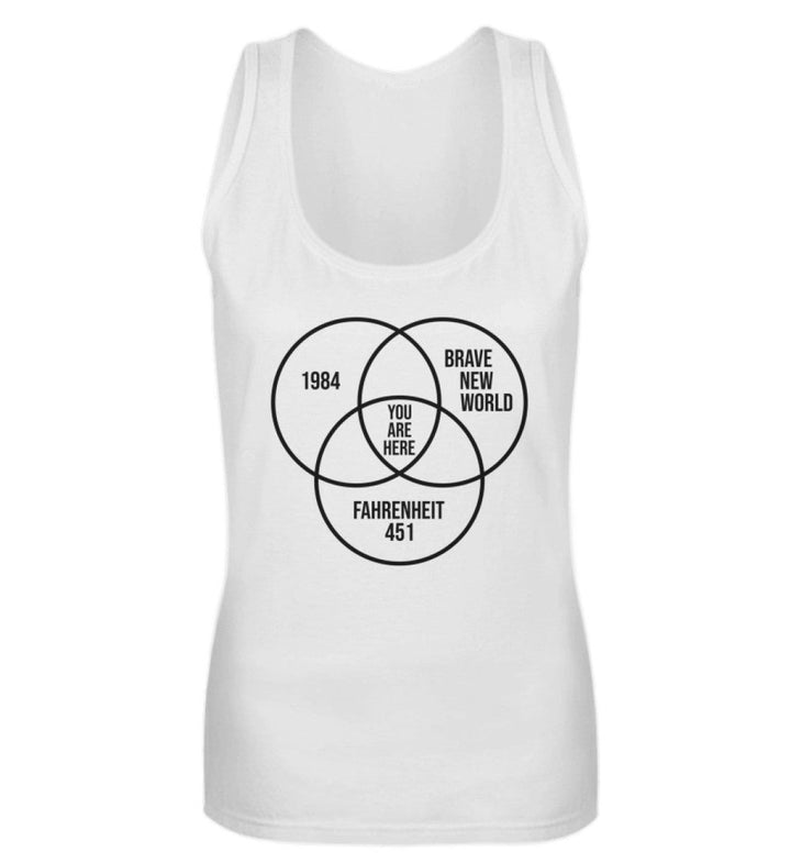 DEZENTE REBELLEN TANK TOP MÄDELS • DYSTOPIE - HELL-HARLEKINSHOP