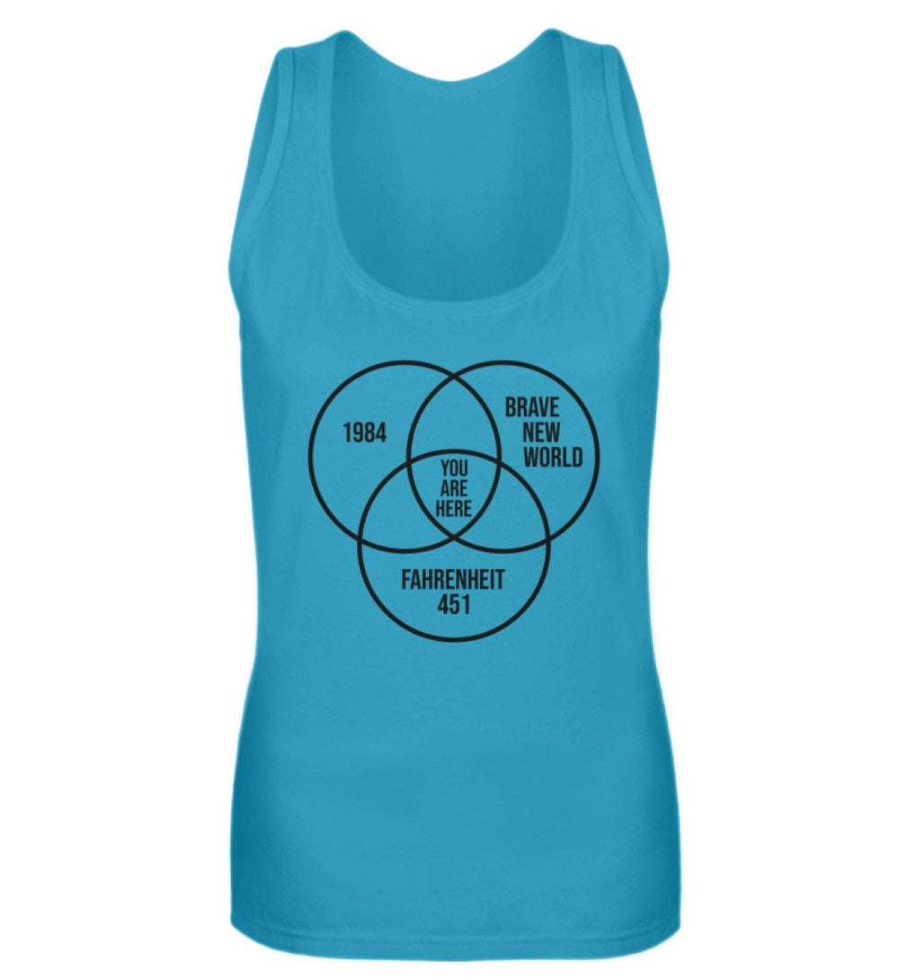DEZENTE REBELLEN TANK TOP MÄDELS • DYSTOPIE - HELL-HARLEKINSHOP