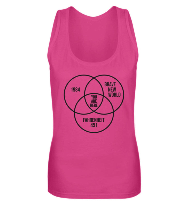 DEZENTE REBELLEN TANK TOP MÄDELS • DYSTOPIE - HELL-HARLEKINSHOP