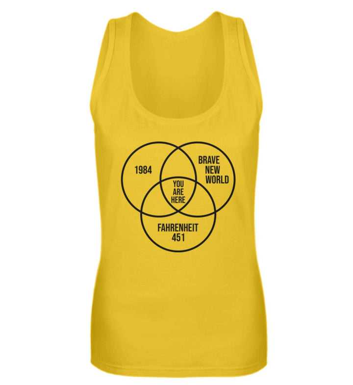 DEZENTE REBELLEN TANK TOP MÄDELS • DYSTOPIE - HELL-HARLEKINSHOP