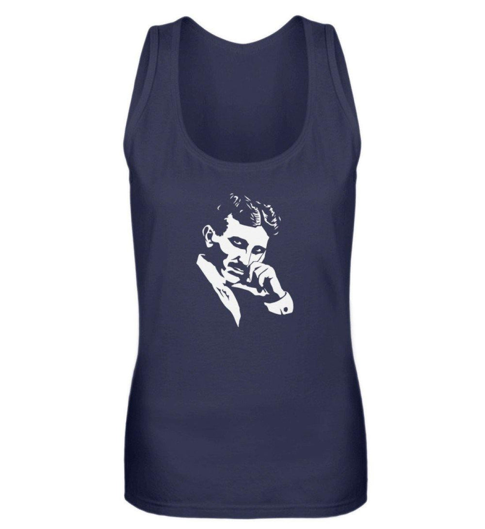DEZENTE REBELLEN TANK TOP MÄDELS • TESLA PORTRAIT-HARLEKINSHOP
