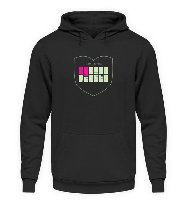 DIE MÖHRE: GRÜNZEUG HOODIE MÄDELS • 2G: STILL LOVING GRUNDGESETZ-HARLEKINSHOP
