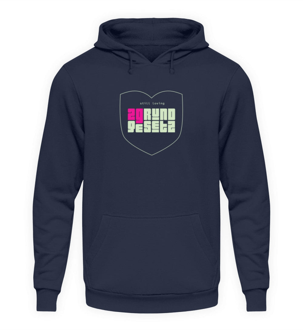 DIE MÖHRE: GRÜNZEUG HOODIE MÄDELS • 2G: STILL LOVING GRUNDGESETZ-HARLEKINSHOP