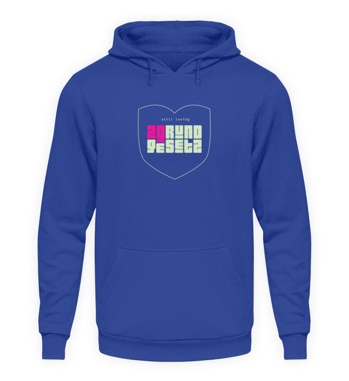 DIE MÖHRE: GRÜNZEUG HOODIE MÄDELS • 2G: STILL LOVING GRUNDGESETZ-HARLEKINSHOP
