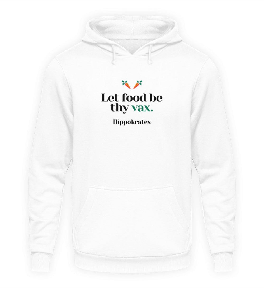 DIE MÖHRE: GRÜNZEUG HOODIE MÄDELS • FOOD & VAX / HIPPOKRATES - HELL-HARLEKINSHOP
