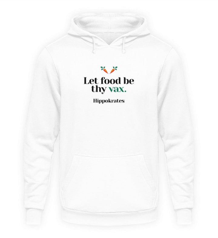 DIE MÖHRE: GRÜNZEUG HOODIE MÄDELS • FOOD & VAX / HIPPOKRATES - HELL-HARLEKINSHOP