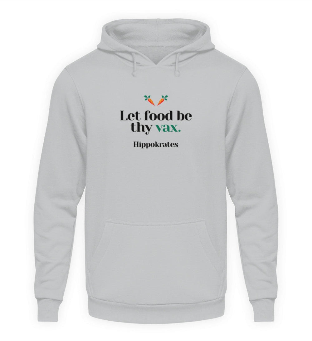 DIE MÖHRE: GRÜNZEUG HOODIE MÄDELS • FOOD & VAX / HIPPOKRATES - HELL-HARLEKINSHOP