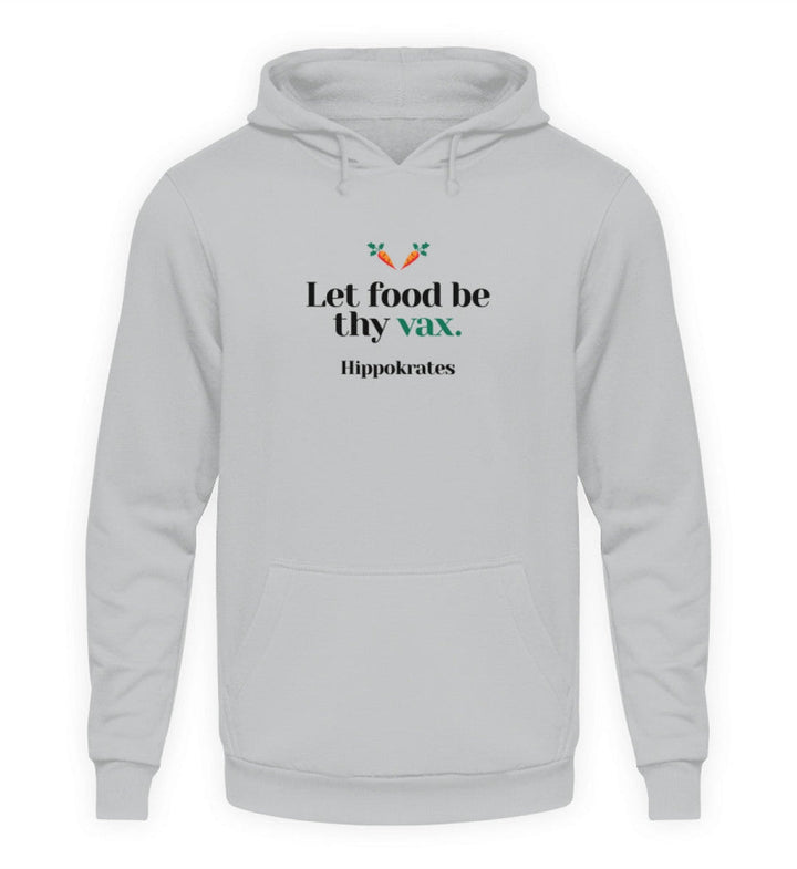 DIE MÖHRE: GRÜNZEUG HOODIE MÄDELS • FOOD & VAX / HIPPOKRATES - HELL-HARLEKINSHOP