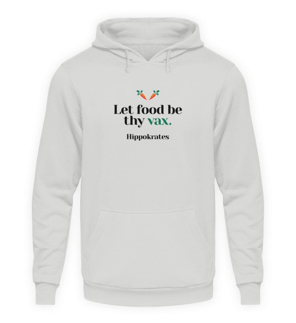 DIE MÖHRE: GRÜNZEUG HOODIE MÄDELS • FOOD & VAX / HIPPOKRATES - HELL-HARLEKINSHOP