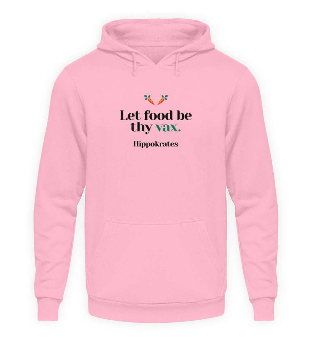 DIE MÖHRE: GRÜNZEUG HOODIE MÄDELS • FOOD & VAX / HIPPOKRATES - HELL-HARLEKINSHOP