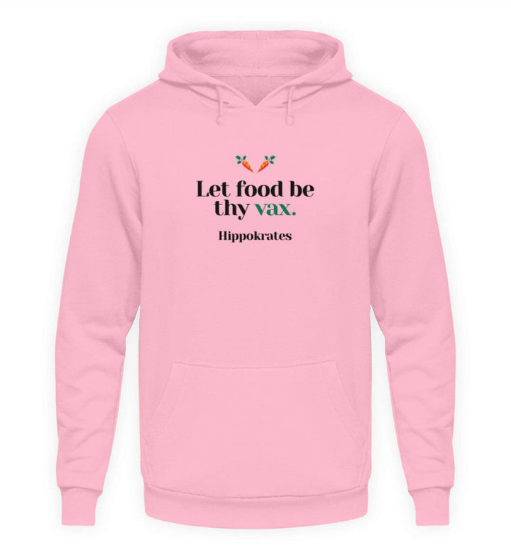 DIE MÖHRE: GRÜNZEUG HOODIE MÄDELS • FOOD & VAX / HIPPOKRATES - HELL-HARLEKINSHOP