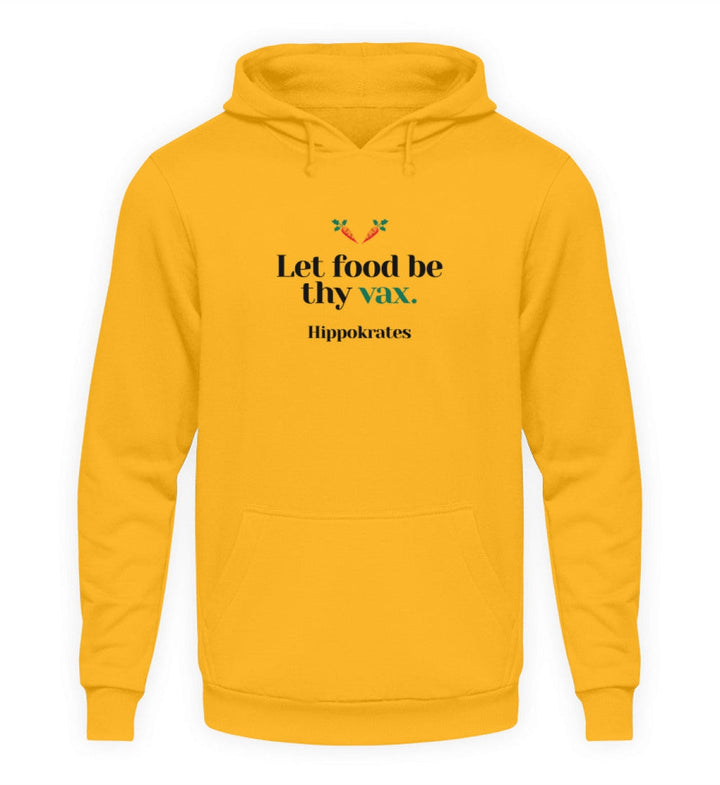 DIE MÖHRE: GRÜNZEUG HOODIE MÄDELS • FOOD & VAX / HIPPOKRATES - HELL-HARLEKINSHOP