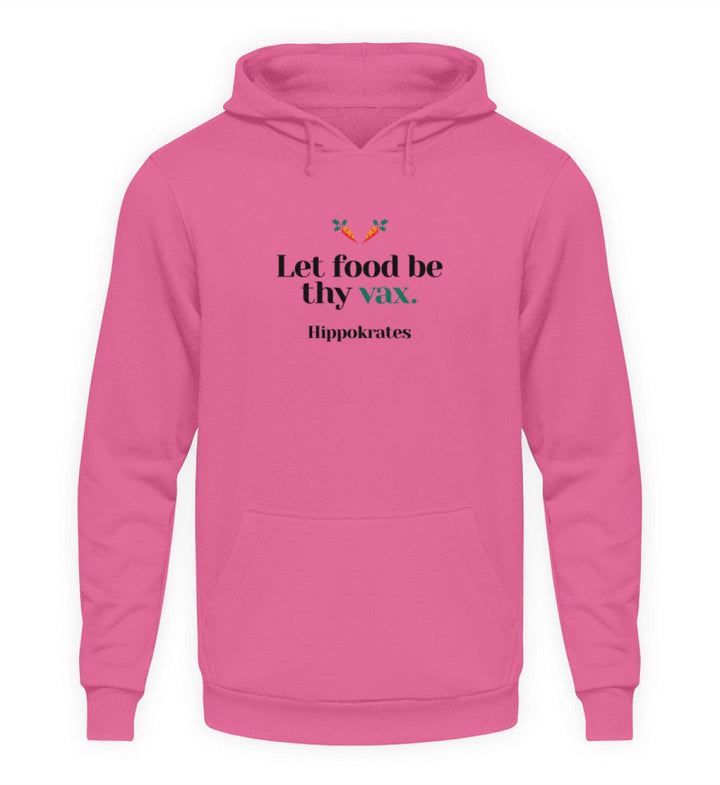 DIE MÖHRE: GRÜNZEUG HOODIE MÄDELS • FOOD & VAX / HIPPOKRATES - HELL-HARLEKINSHOP
