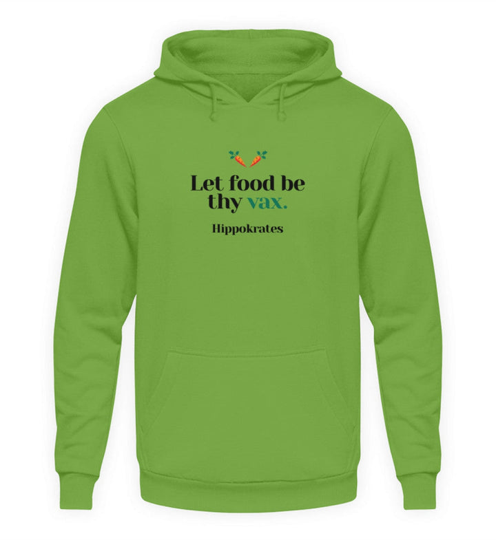 DIE MÖHRE: GRÜNZEUG HOODIE MÄDELS • FOOD & VAX / HIPPOKRATES - HELL-HARLEKINSHOP