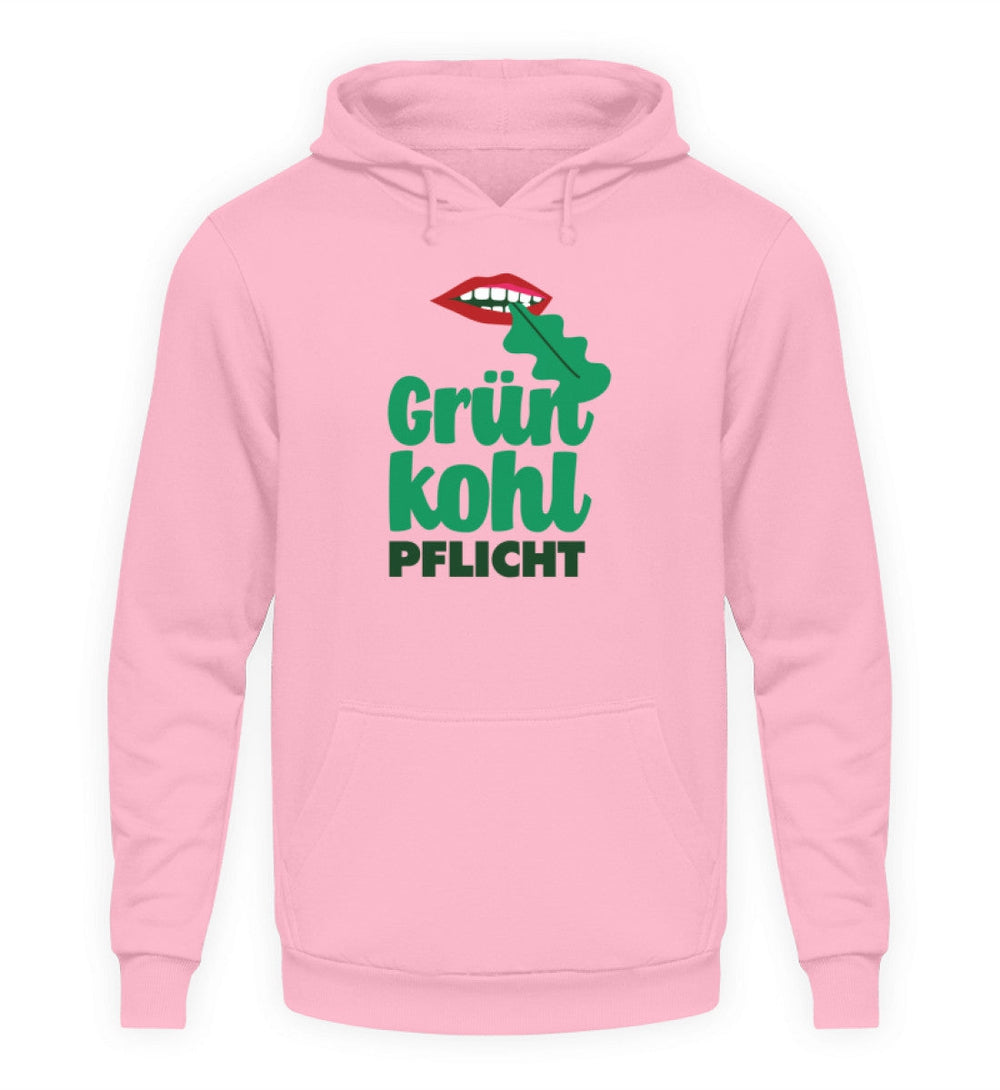 DIE MÖHRE: GRÜNZEUG HOODIE MÄDELS • GRÜNKOHL-PFLICHT-HARLEKINSHOP