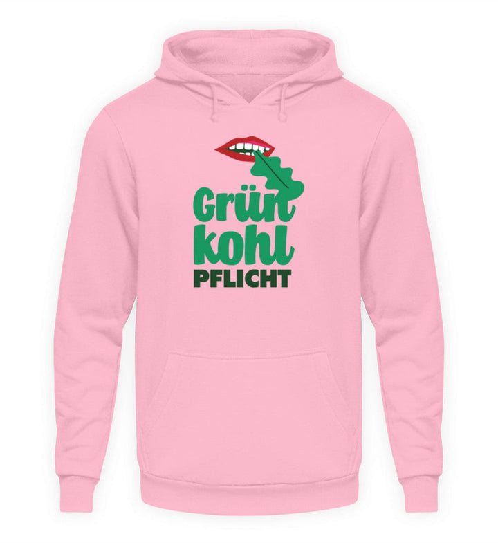 DIE MÖHRE: GRÜNZEUG HOODIE MÄDELS • GRÜNKOHL-PFLICHT-HARLEKINSHOP
