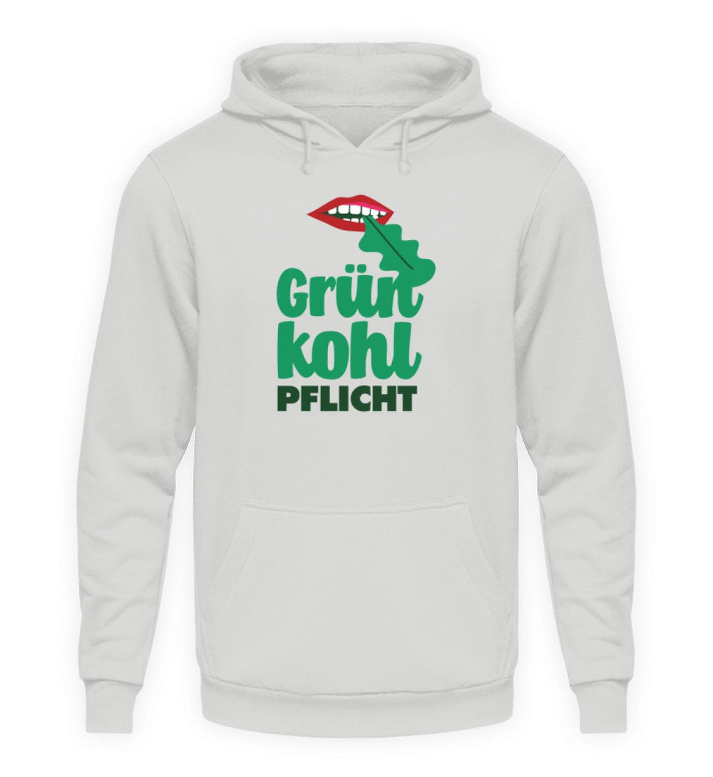DIE MÖHRE: GRÜNZEUG HOODIE MÄDELS • GRÜNKOHL-PFLICHT-HARLEKINSHOP