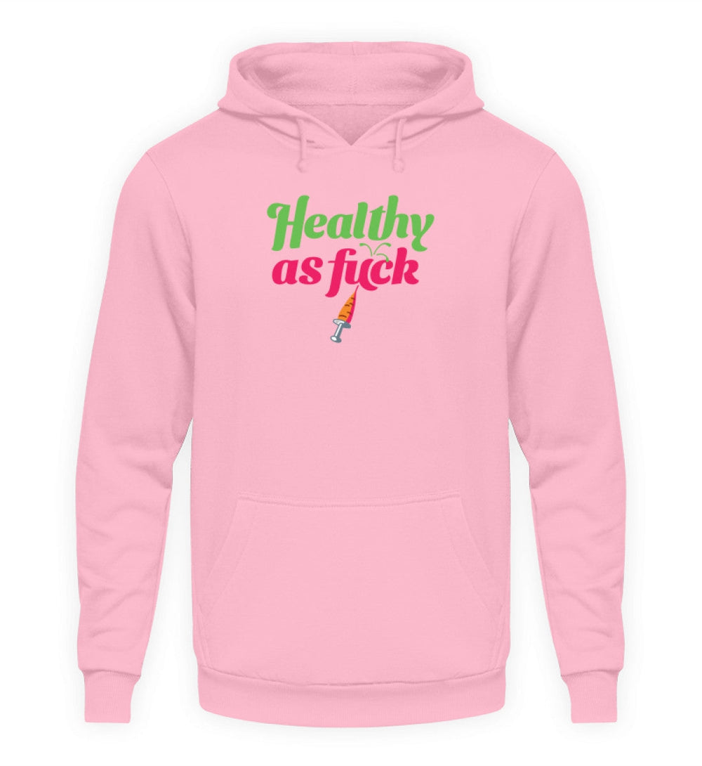 DIE MÖHRE: GRÜNZEUG HOODIE MÄDELS • HEALTHY AS FUCK-HARLEKINSHOP