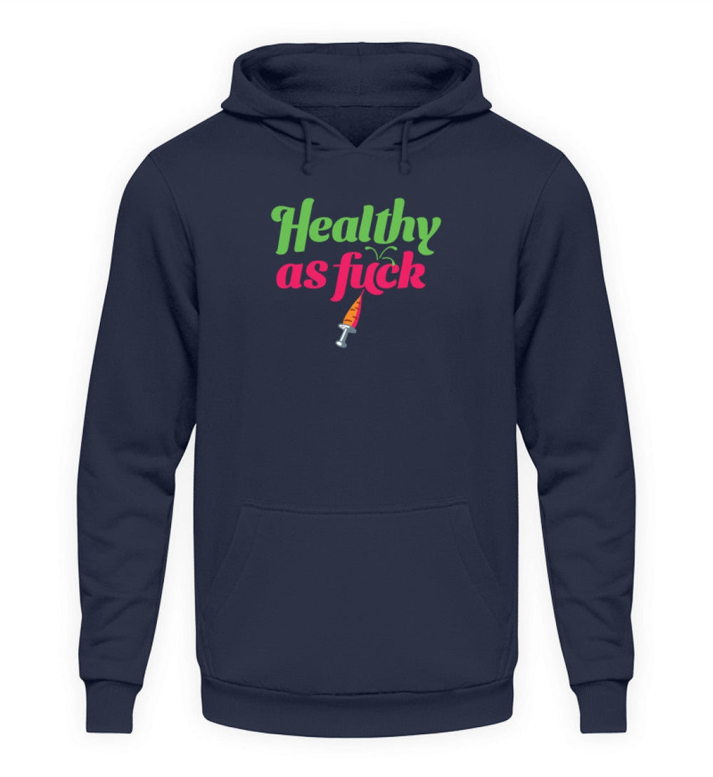 DIE MÖHRE: GRÜNZEUG HOODIE MÄDELS • HEALTHY AS FUCK-HARLEKINSHOP