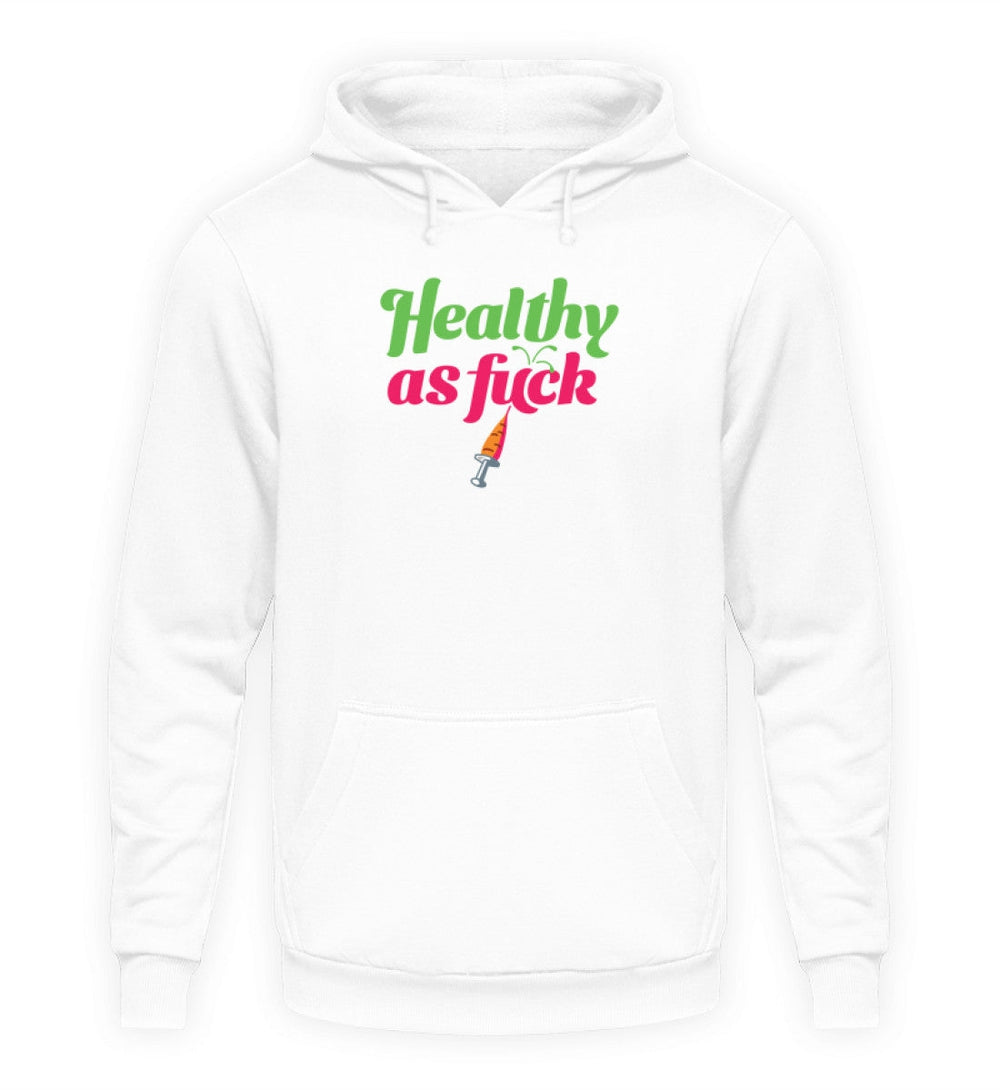 DIE MÖHRE: GRÜNZEUG HOODIE MÄDELS • HEALTHY AS FUCK-HARLEKINSHOP
