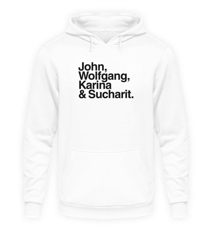 DIE MÖHRE: GRÜNZEUG HOODIE MÄDELS • JOHN, WOLFGANG, KARINA & SUCHARIT - HELL-HARLEKINSHOP