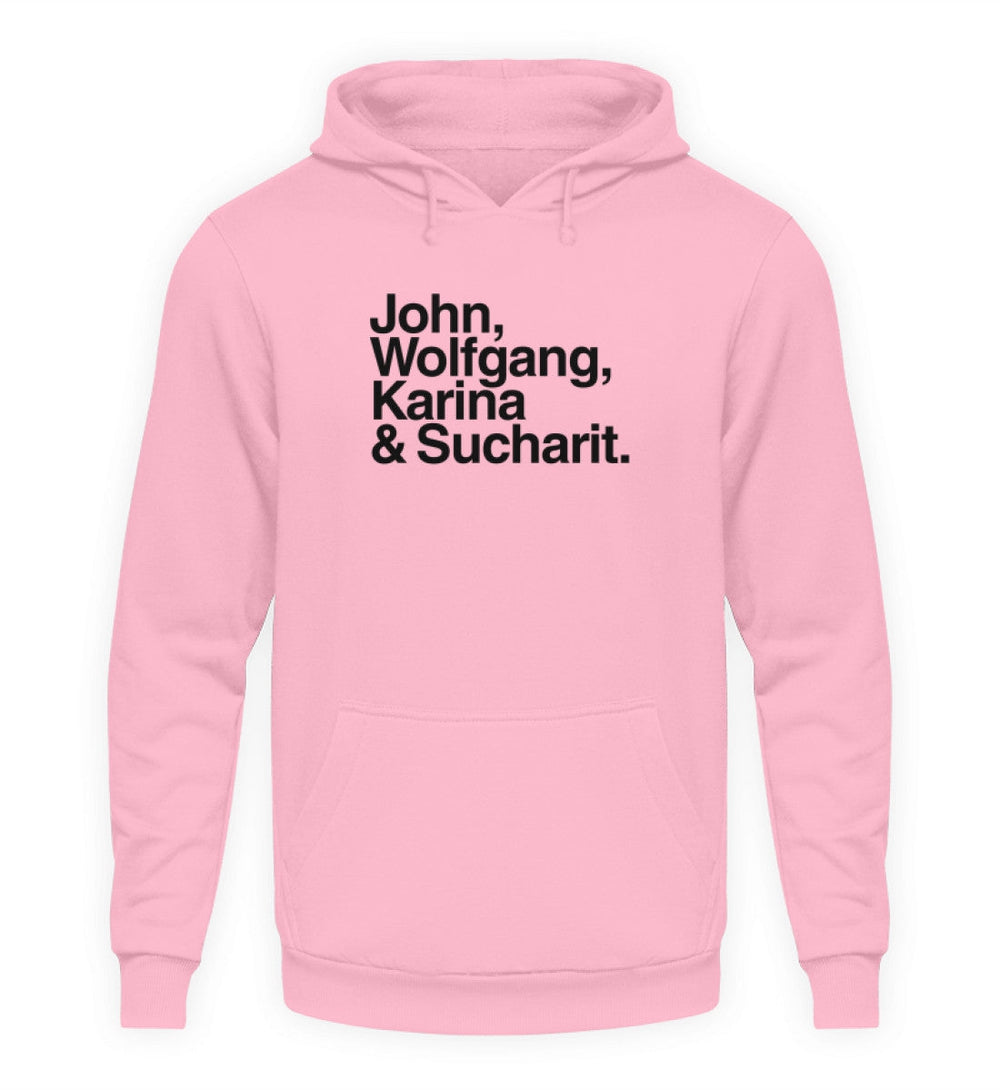 DIE MÖHRE: GRÜNZEUG HOODIE MÄDELS • JOHN, WOLFGANG, KARINA & SUCHARIT - HELL-HARLEKINSHOP