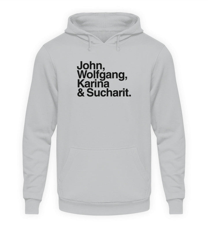 DIE MÖHRE: GRÜNZEUG HOODIE MÄDELS • JOHN, WOLFGANG, KARINA & SUCHARIT - HELL-HARLEKINSHOP