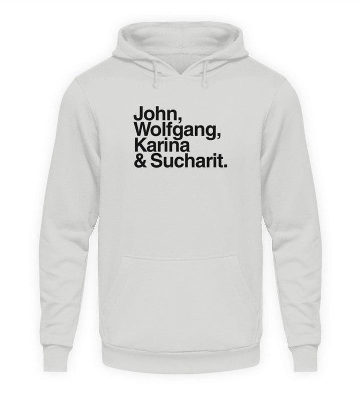 DIE MÖHRE: GRÜNZEUG HOODIE MÄDELS • JOHN, WOLFGANG, KARINA & SUCHARIT - HELL-HARLEKINSHOP