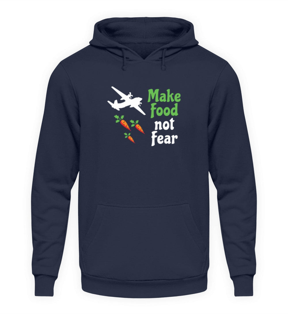 DIE MÖHRE: GRÜNZEUG HOODIE MÄDELS • MAKE FOOD NOT FEAR-HARLEKINSHOP