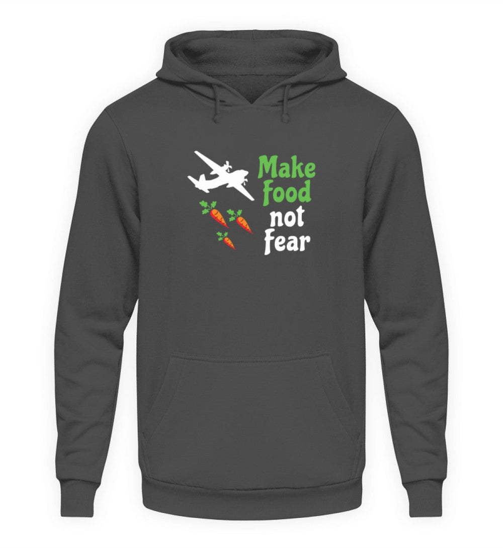 DIE MÖHRE: GRÜNZEUG HOODIE MÄDELS • MAKE FOOD NOT FEAR-HARLEKINSHOP