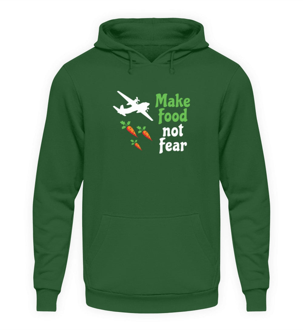 DIE MÖHRE: GRÜNZEUG HOODIE MÄDELS • MAKE FOOD NOT FEAR-HARLEKINSHOP