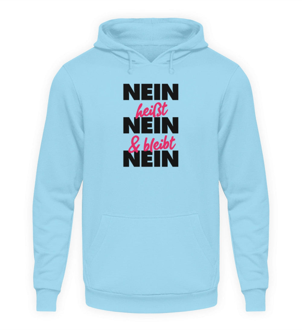 DIE MÖHRE: GRÜNZEUG HOODIE MÄDELS • NEIN HEISST NEIN - HELL-HARLEKINSHOP