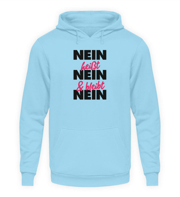 DIE MÖHRE: GRÜNZEUG HOODIE MÄDELS • NEIN HEISST NEIN - HELL-HARLEKINSHOP
