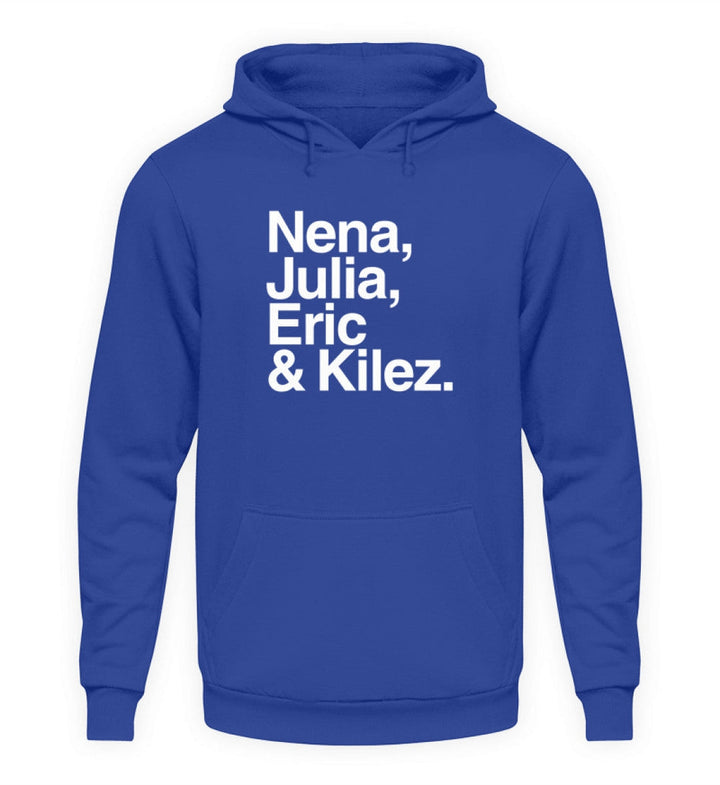 DIE MÖHRE: GRÜNZEUG HOODIE MÄDELS • NENA, JULIA, ERIC & KILEZ - DUNKEL-HARLEKINSHOP