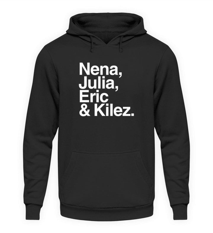 DIE MÖHRE: GRÜNZEUG HOODIE MÄDELS • NENA, JULIA, ERIC & KILEZ - DUNKEL-HARLEKINSHOP