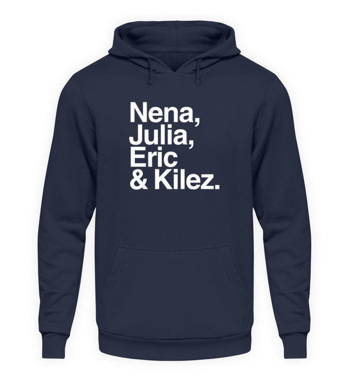 DIE MÖHRE: GRÜNZEUG HOODIE MÄDELS • NENA, JULIA, ERIC & KILEZ - DUNKEL-HARLEKINSHOP