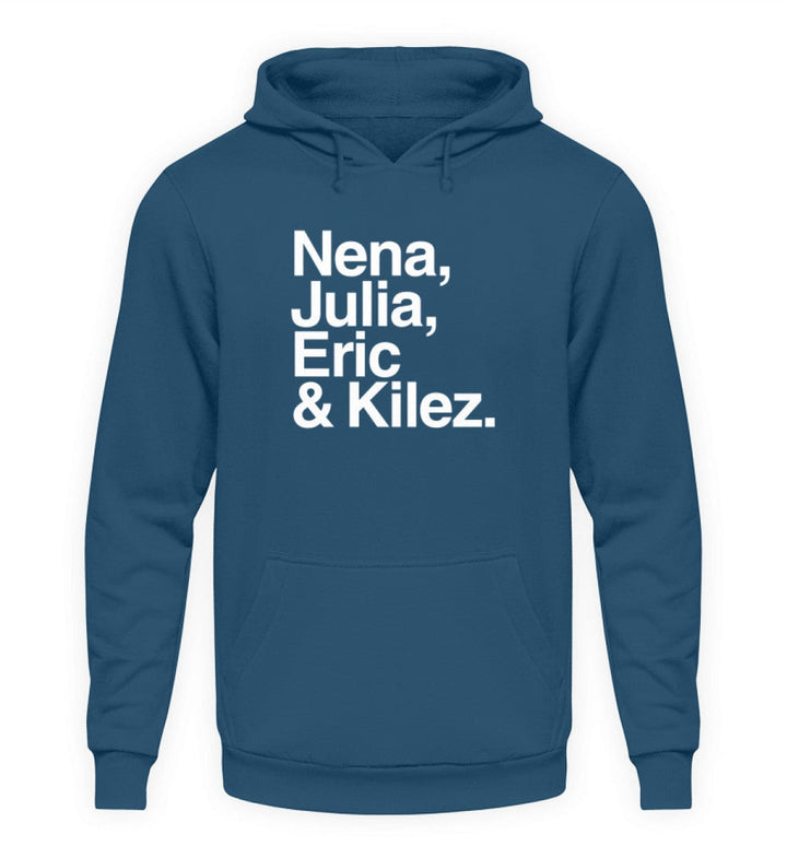 DIE MÖHRE: GRÜNZEUG HOODIE MÄDELS • NENA, JULIA, ERIC & KILEZ - DUNKEL-HARLEKINSHOP