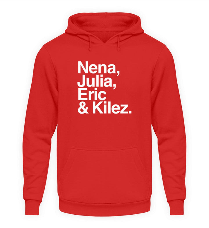 DIE MÖHRE: GRÜNZEUG HOODIE MÄDELS • NENA, JULIA, ERIC & KILEZ - DUNKEL-HARLEKINSHOP