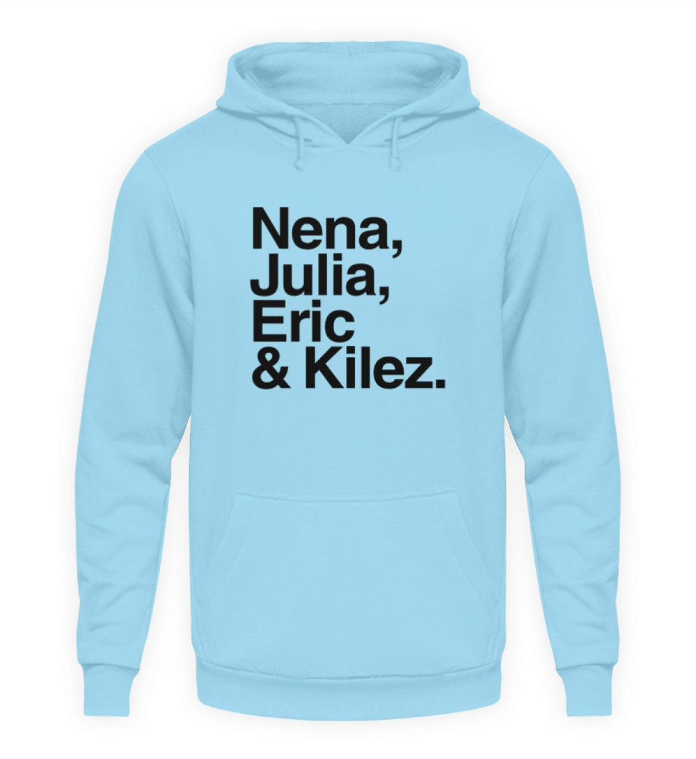 DIE MÖHRE: GRÜNZEUG HOODIE MÄDELS • NENA, JULIA, ERIC & KILEZ - HELL-HARLEKINSHOP