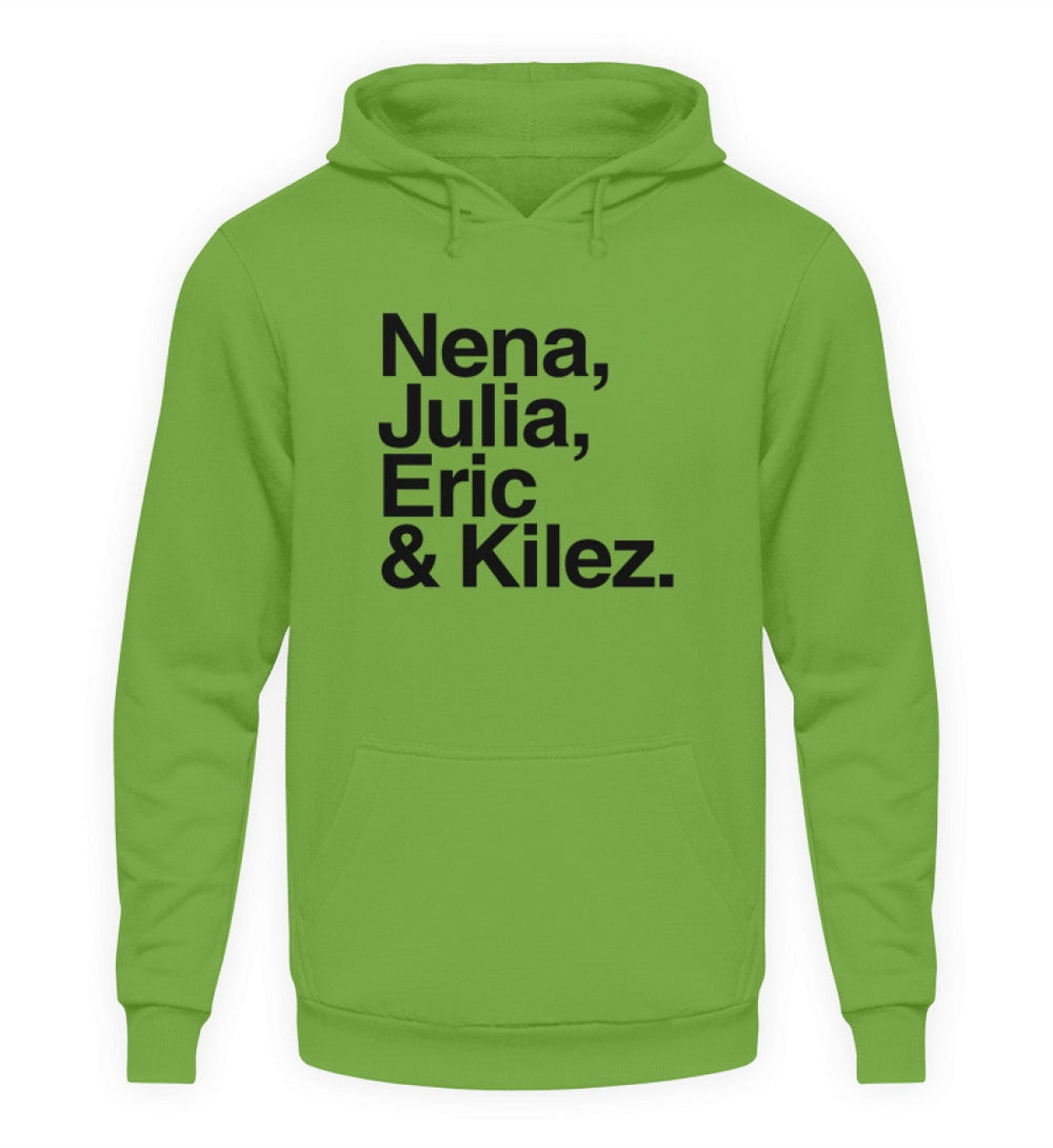 DIE MÖHRE: GRÜNZEUG HOODIE MÄDELS • NENA, JULIA, ERIC & KILEZ - HELL-HARLEKINSHOP