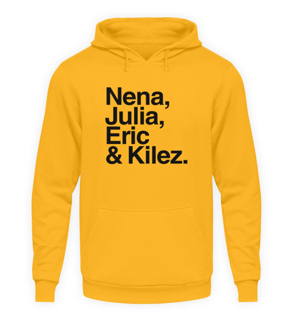 DIE MÖHRE: GRÜNZEUG HOODIE MÄDELS • NENA, JULIA, ERIC & KILEZ - HELL-HARLEKINSHOP