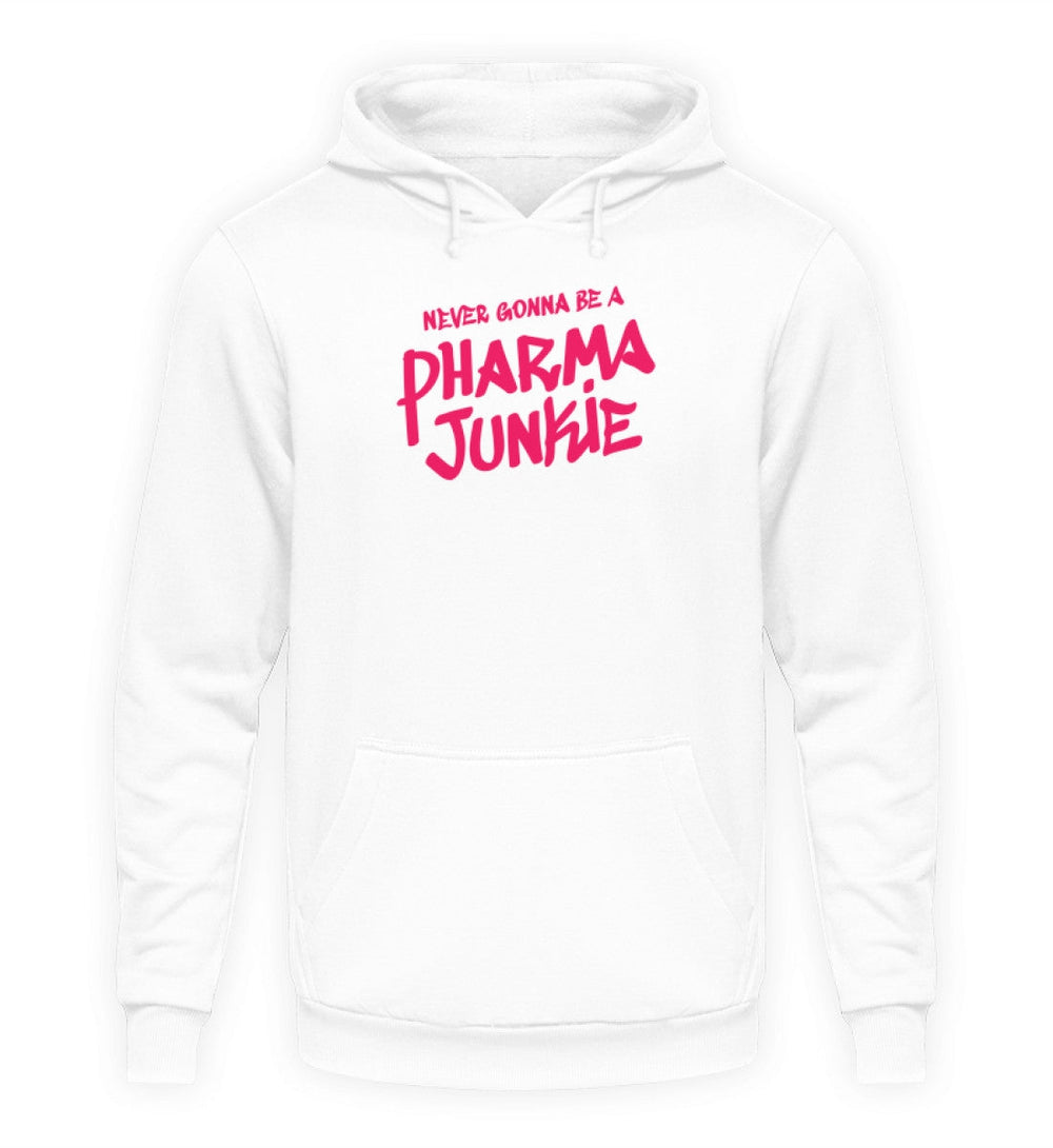 DIE MÖHRE: GRÜNZEUG HOODIE MÄDELS • NEVER GONNA BE A PHARMA JUNKIE - HELL-HARLEKINSHOP