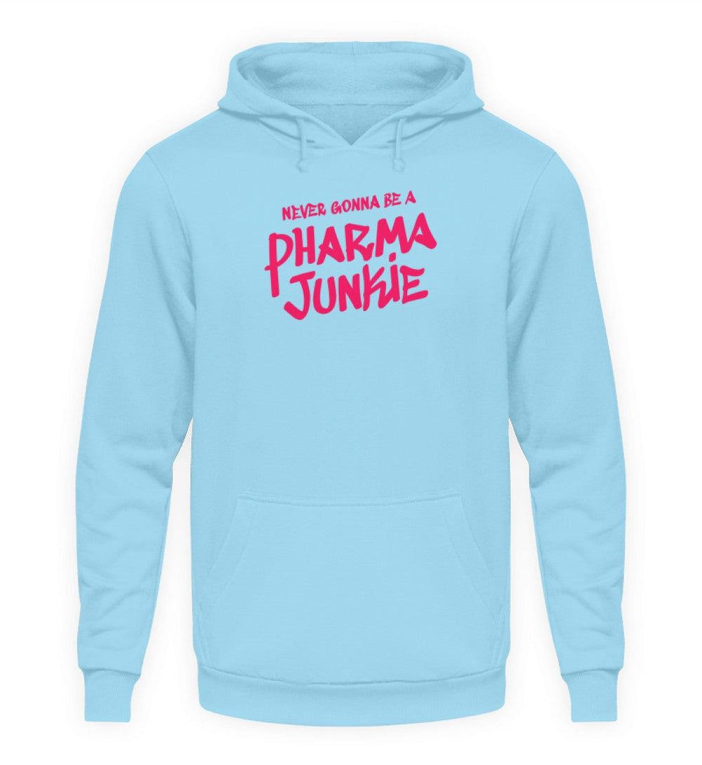 DIE MÖHRE: GRÜNZEUG HOODIE MÄDELS • NEVER GONNA BE A PHARMA JUNKIE - HELL-HARLEKINSHOP