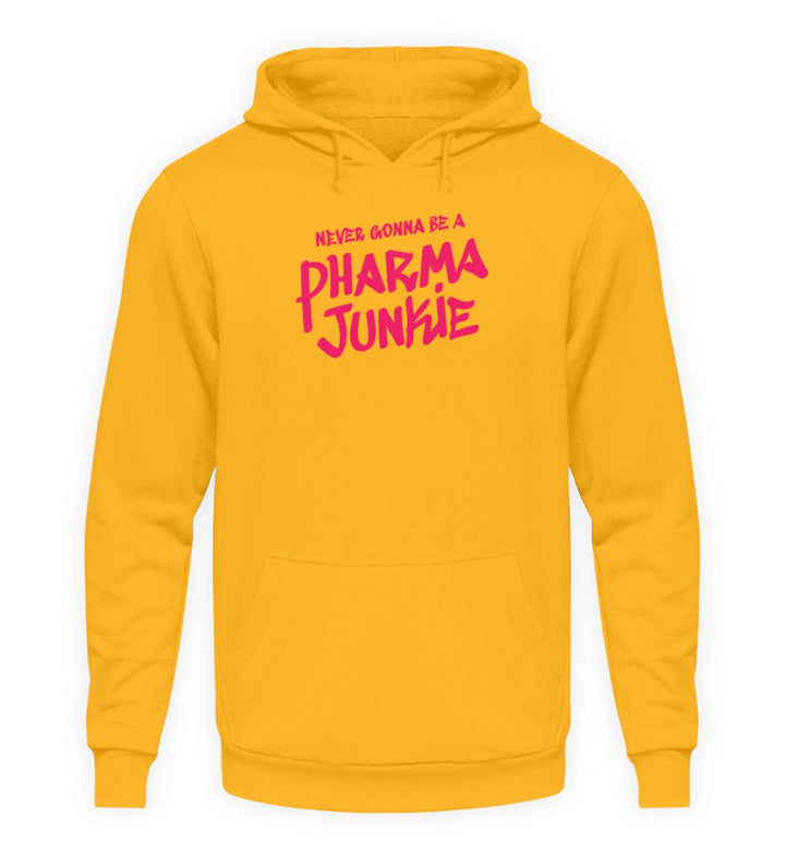 DIE MÖHRE: GRÜNZEUG HOODIE MÄDELS • NEVER GONNA BE A PHARMA JUNKIE - HELL-HARLEKINSHOP