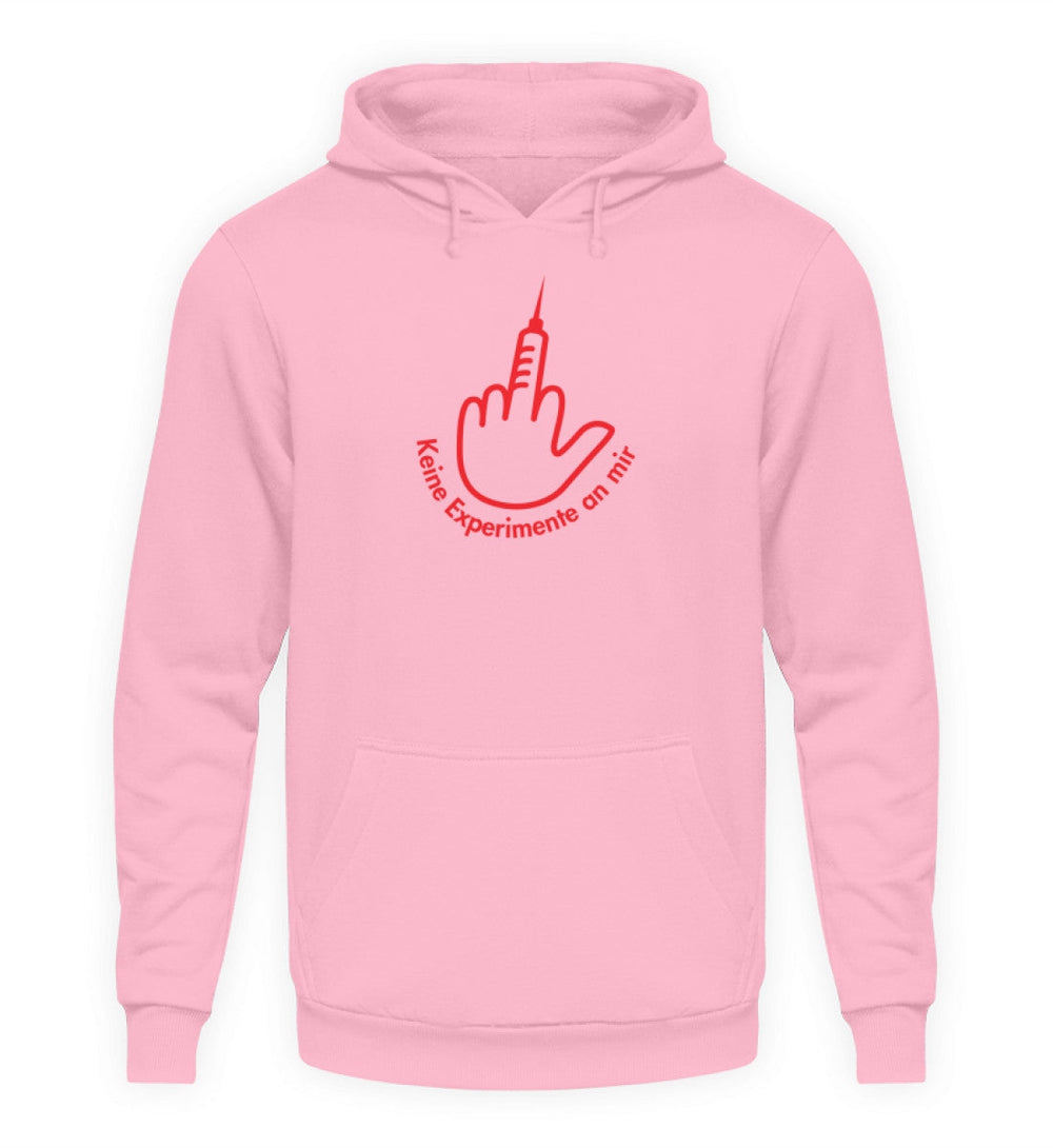 DIE MÖHRE: GRÜNZEUG HOODIE MÄDELS • STINKEFINGER: KEINE EXPERIMENTE AN MIR - HELL-HARLEKINSHOP