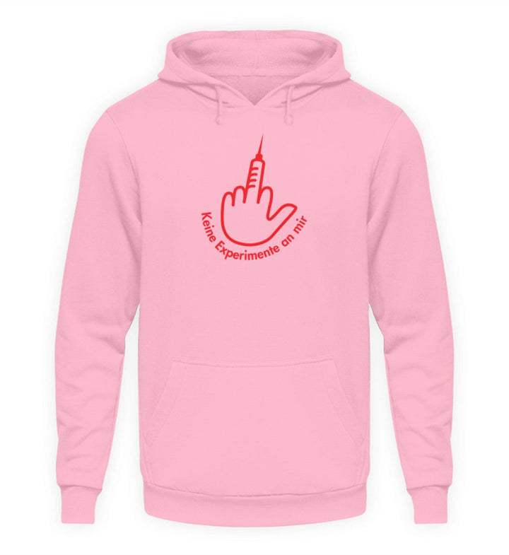 DIE MÖHRE: GRÜNZEUG HOODIE MÄDELS • STINKEFINGER: KEINE EXPERIMENTE AN MIR - HELL-HARLEKINSHOP