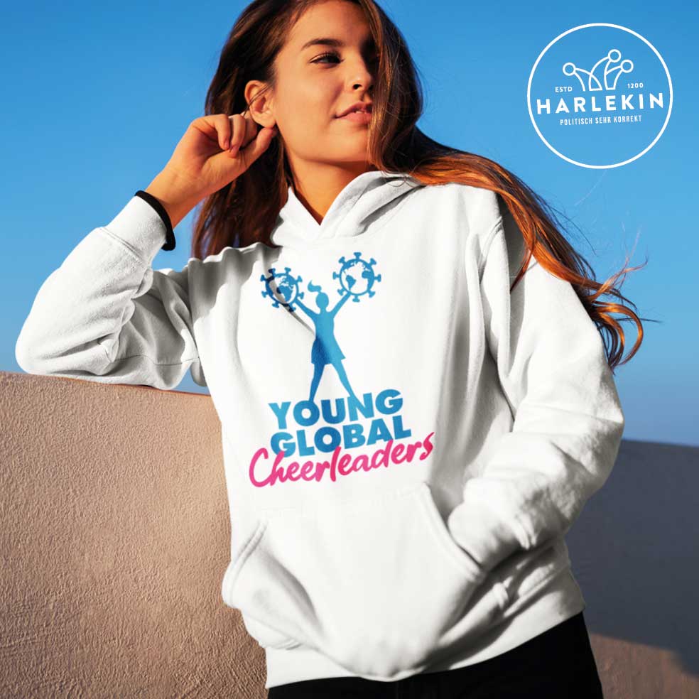 DIE MÖHRE: GRÜNZEUG HOODIE MÄDELS • YOUNG GLOBAL CHEERLEADERS-HARLEKINSHOP