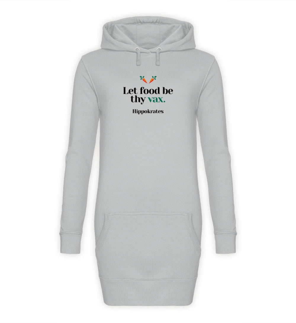 DIE MÖHRE: GRÜNZEUG HOODIEKLEID MÄDELS • FOOD & VAX / HIPPOKRATES - HELL-HARLEKINSHOP