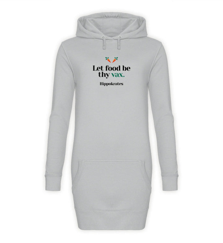 DIE MÖHRE: GRÜNZEUG HOODIEKLEID MÄDELS • FOOD & VAX / HIPPOKRATES - HELL-HARLEKINSHOP